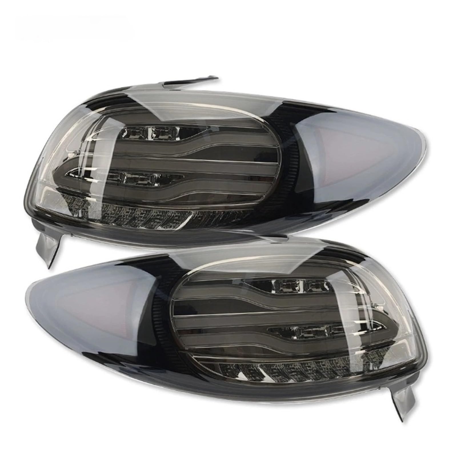 QCUMEWAJ Smoked Tail Lights Compatible for Peugeot 206 206CC 2004-2008 Rear Lights with Dynamic Turn Signal Reverse Brake Stop Fog Lamp QCUMEWAJ Smoked Tail Lights Compatible for Peugeot 206 206CC 2004-2008 Rear Lights with Dynamic Turn Signal Reverse Brake Stop Fog Lamp von QCUMEWAJ
