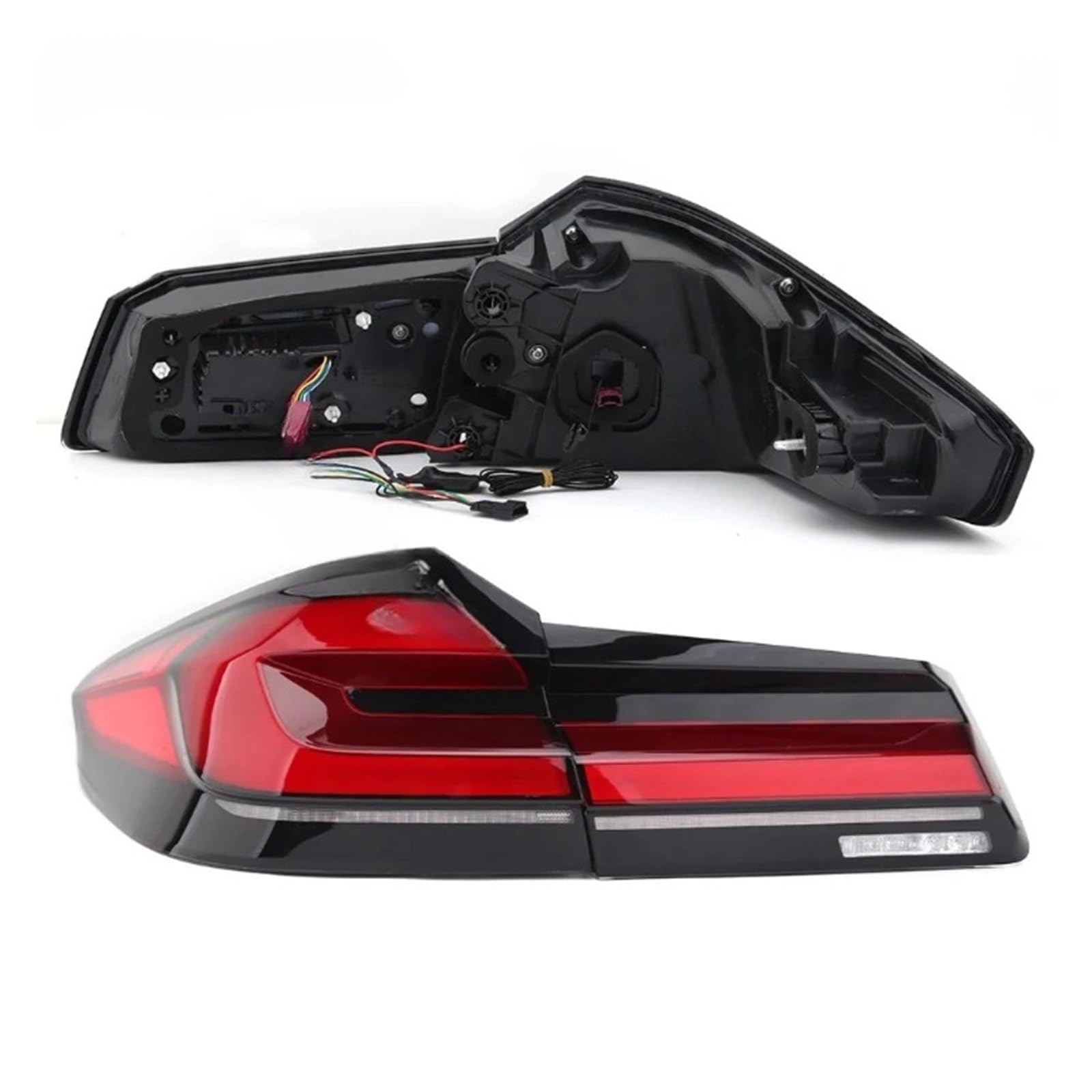 QCUMEWAJ Tail Lights Compatible for BMW G30 520i 530i 530e 540i 540e M5 F90 2017-2020 Rear Lights Turn Signal Light Reversing Brake Fog Lamp QCUMEWAJ Tail Lights Compatible for BMW G30 520i 530i 530e 540i 540e M5 F90 2017-2020 Rear Lights Turn Signal Light Reversing Brake Fog Lamp von QCUMEWAJ