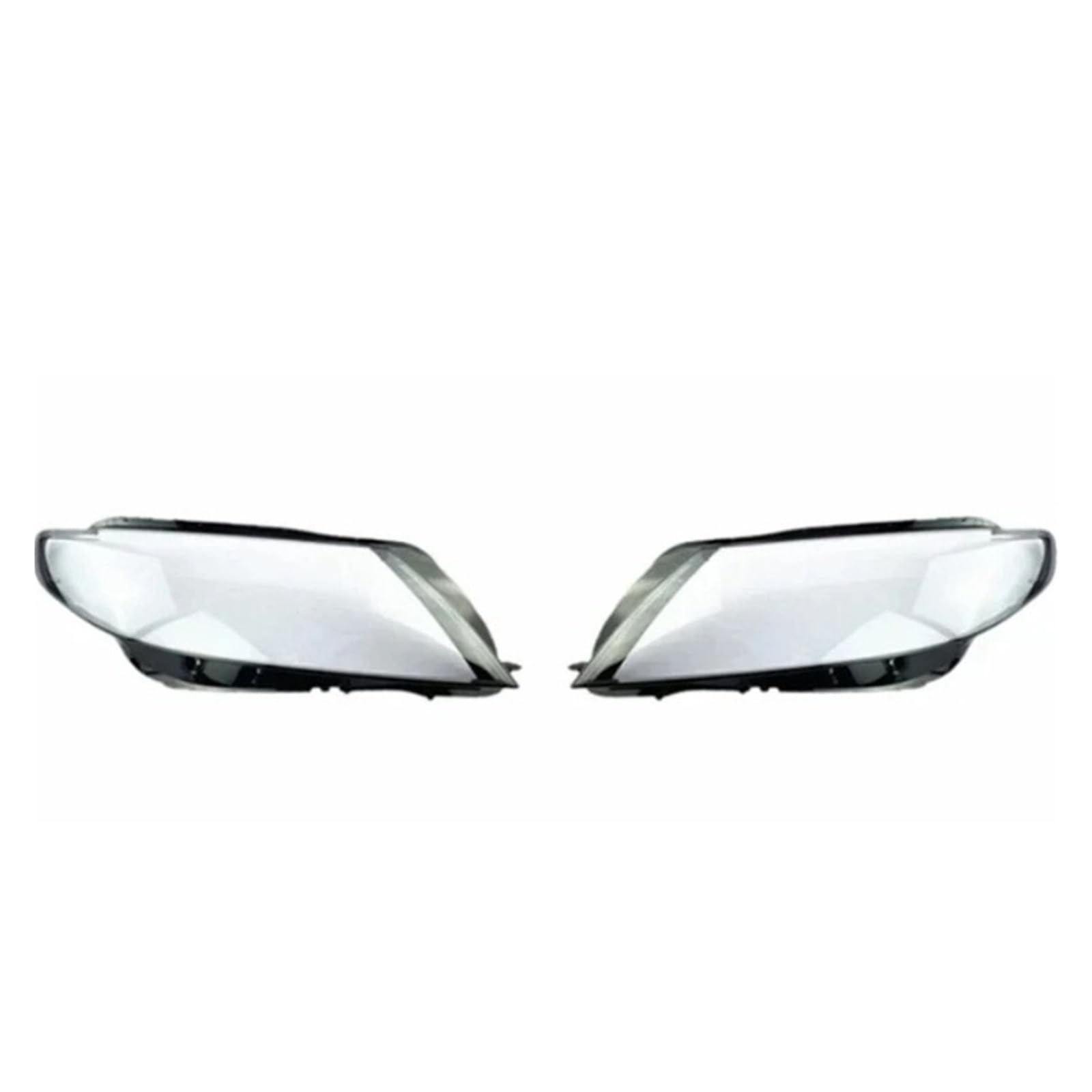 QCUMEWAJ Vorne Auto Transparent Lampcover Kompatibel for VW CC 2013-2018 Lampenschirm Kappen Shell Auto Licht Glas(A Piar) von QCUMEWAJ