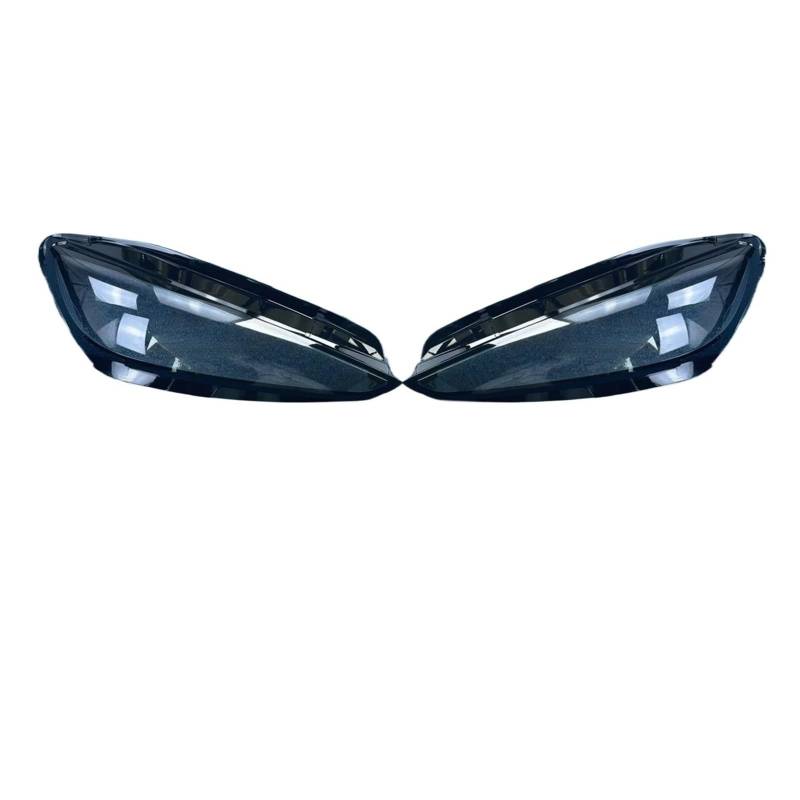 QCUMEWAJ Zubehör Scheinwerfer Lampe Abdeckung Transparent Shell Kompatibel for Alfa Romeo S 2021 2022 2023 2024(2pcs Left and Right) von QCUMEWAJ