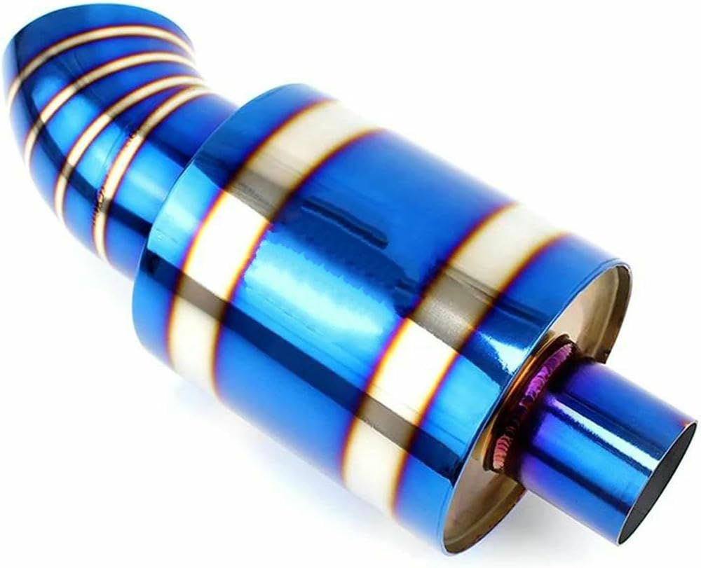 QCxMpC Auto-Auspuffrohr Schalldämpfer Auspuffendrohr Universal Edelstahl Automobile Racing Modifizierte Endrohrblende Endrohrblende QCxMpC Auto-Auspuffrohr Schalldämpfer Auspuffendrohr Universal Edelstahl Automobile Racing Modifizierte Endrohrblende Endrohrblende von QCxMpC