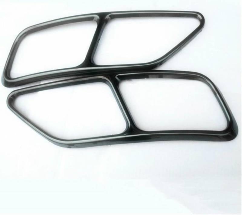 QCxMpC Auto-Endrohr, Auto-Endrohr, Auspuff für Rohrauslass-Dekoration, Schalldämpfer für Rohrabdeckung, Verkleidung, Außenzubehör für A5 2020 2021 (1) von QCxMpC
