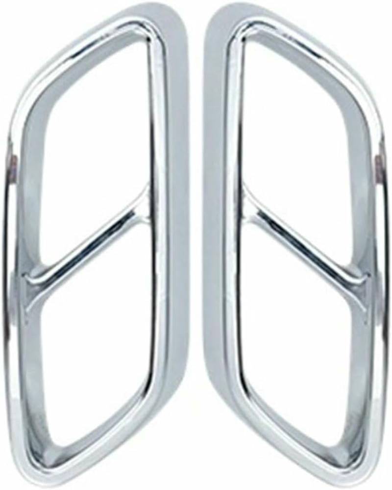 QCxMpC Auto-Endrohr, Autozubehör, Auspuffrohr für Schalldämpferabdeckung, Aufkleber für Mercedes für Benz C-Klasse W206 C200 C220 C260 C300 (4) von QCxMpC