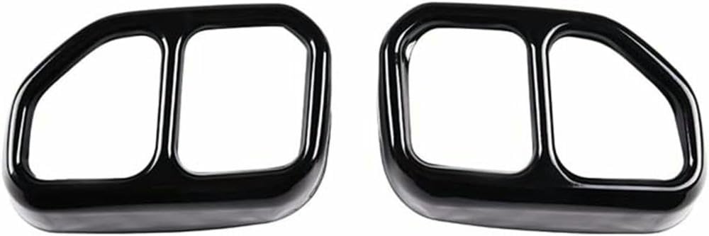 QCxMpC Auto-Endrohr Edelstahl Hellschwarz Auto Fourout Tail Throat Schalldämpfer Auspuff für Rohrverkleidung Abdeckung für BMW X3 G01 X4 G02 2022 QCxMpC Auto-Endrohr Edelstahl Hellschwarz Auto Fourout Tail Throat Schalldämpfer Auspuff für Rohrverkleidung Abdeckung für BMW X3 G01 X4 G02 2022 von QCxMpC