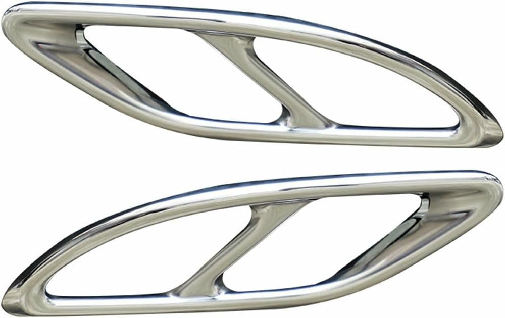 QCxMpC Auto-Endrohr für Benz W177 A-Klasse 2019 2020, Heckstoßstangen-Schalldämpferabdeckung, Auto-Auspuffrohr-Endrohraufkleber, Auspuffendrohrspitze QCxMpC Auto-Endrohr für Benz W177 A-Klasse 2019 2020, Heckstoßstangen-Schalldämpferabdeckung, Auto-Auspuffrohr-Endrohraufkleber, Auspuffendrohrspitze von QCxMpC