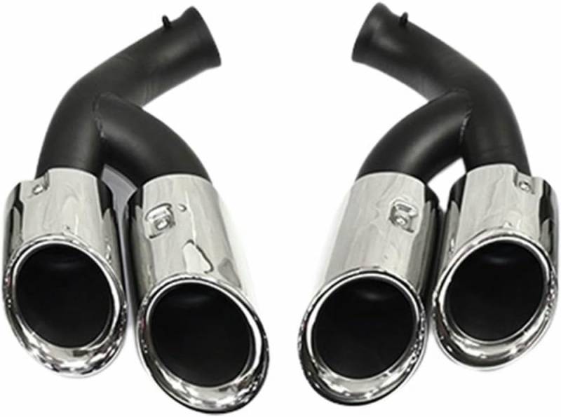 QCxMpC Auto-Endrohr für Cayenne 2015 2016 2017, Auto-Auspuffrohr, Endschalldämpfer, Endrohrspitze, Auspuffendrohrspitze von QCxMpC