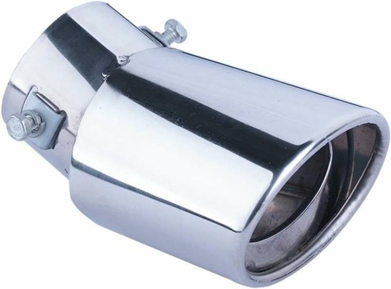 QCxMpC Auto-Endrohr für Fiat Palio 2004 2005 2006 2007 2008 2009 2010 Auto-Auspuffblende Schalldämpfer Heckendrohr Auspuffendrohr von QCxMpC