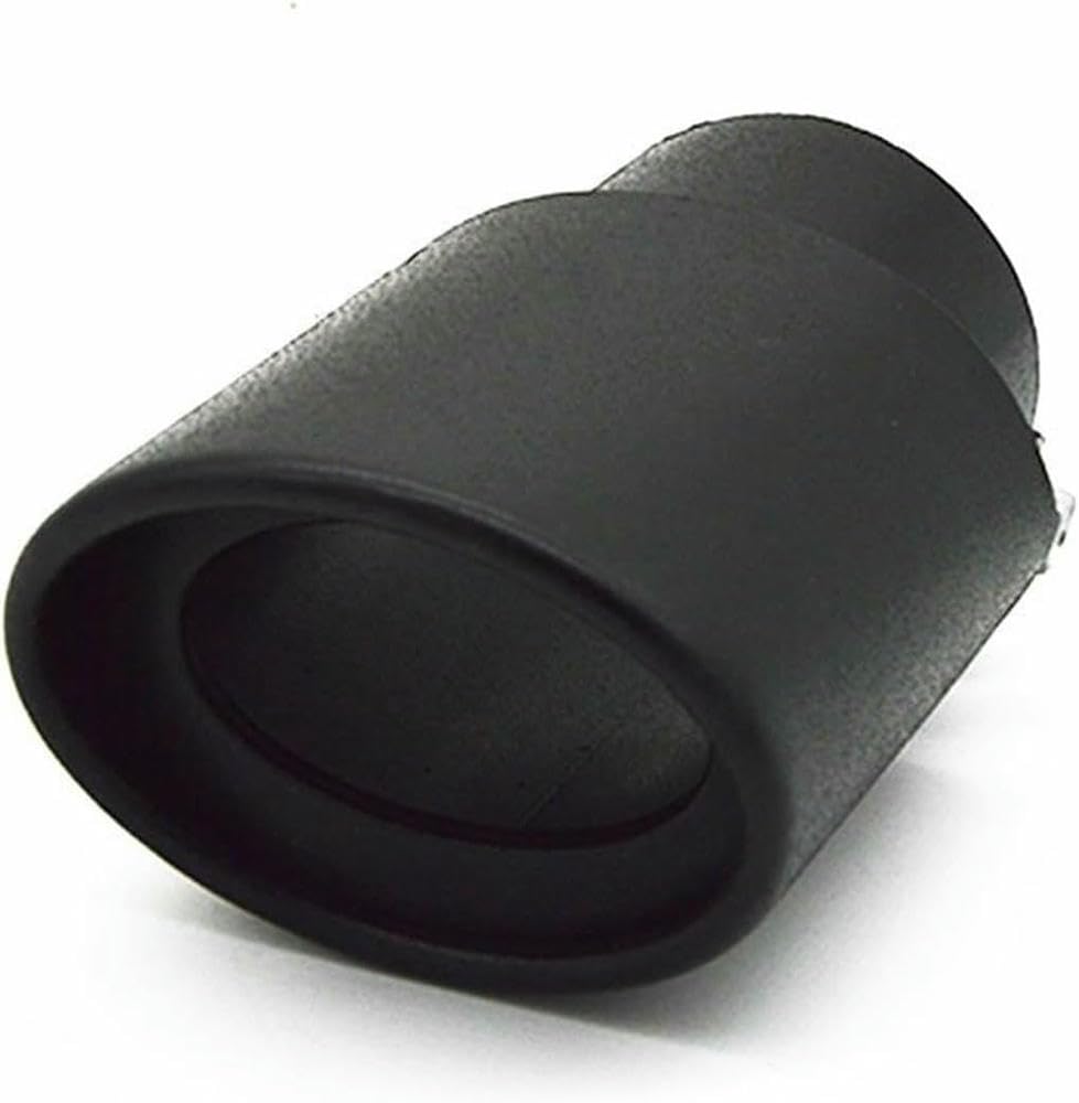 QCxMpC Auto-Endrohr für Peugeot 207 307 408 Auto-Heckendrohr Schalldämpfer Endrohr Endrohr Endspitze Schalldämpfer Zubehör (Bend Black) von QCxMpC