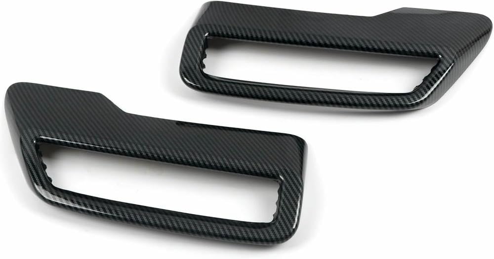 QCxMpC Auto-Endrohr für Peugeot 3008 5008 Allure Access 2017–2021, 2-teilig, Endschalldämpfer-Endstück für Rohrformabdeckung, Autozubehör (Chromsilber) von QCxMpC