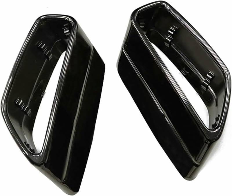 QCxMpC Auto-Heckklappe, für BMW G30 G31 528 530 525 2018–2021, Edelstahl, Auto-Heckauspuffabdeckung, Schalldämpferrohrabdeckung, Heckverkleidung, Kehlenrahmen, Heckklappe von QCxMpC