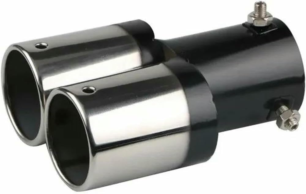 QCxMpC Autoauspuff Autoauspuffmodifikation Doppelrohrschalldämpfer Endrohr Auspuffabdeckung Auspuffrohrmodifikation Allgemeine Endrohr Auspuffabdeckung QCxMpC Autoauspuff Autoauspuffmodifikation Doppelrohrschalldämpfer Endrohr Auspuffabdeckung Auspuffrohrmodifikation Allgemeine Endrohr Auspuffabdeckung von QCxMpC