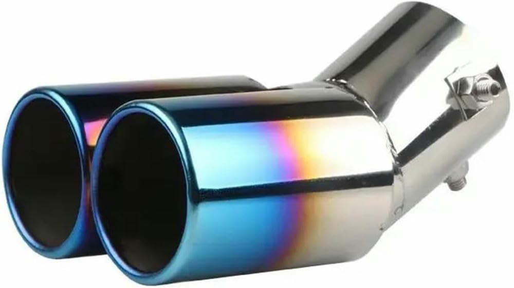 QCxMpC Autoauspuff Autoauspuffmodifikation Doppelrohrschalldämpfer Endrohr Auspuffabdeckung Auspuffrohrmodifikation Allgemeine Endrohr Auspuffabdeckung QCxMpC Autoauspuff Autoauspuffmodifikation Doppelrohrschalldämpfer Endrohr Auspuffabdeckung Auspuffrohrmodifikation Allgemeine Endrohr Auspuffabdeckung von QCxMpC