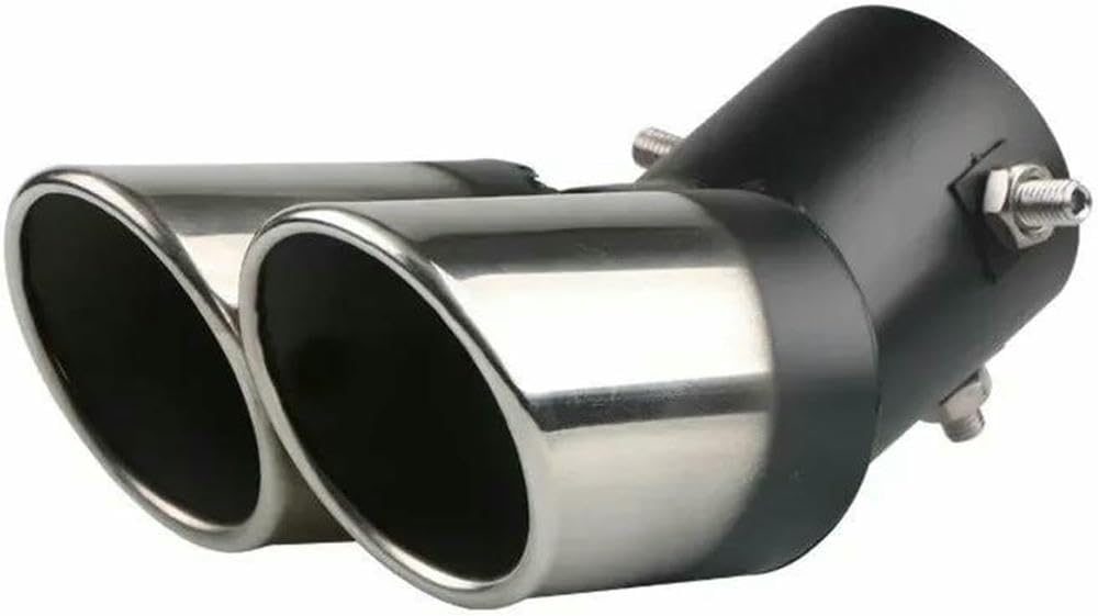 QCxMpC Autoauspuff Autoauspuffmodifikation Doppelrohrschalldämpfer Endrohr Auspuffabdeckung Auspuffrohrmodifikation Allgemeine Endrohr Auspuffabdeckung QCxMpC Autoauspuff Autoauspuffmodifikation Doppelrohrschalldämpfer Endrohr Auspuffabdeckung Auspuffrohrmodifikation Allgemeine Endrohr Auspuffabdeckung von QCxMpC
