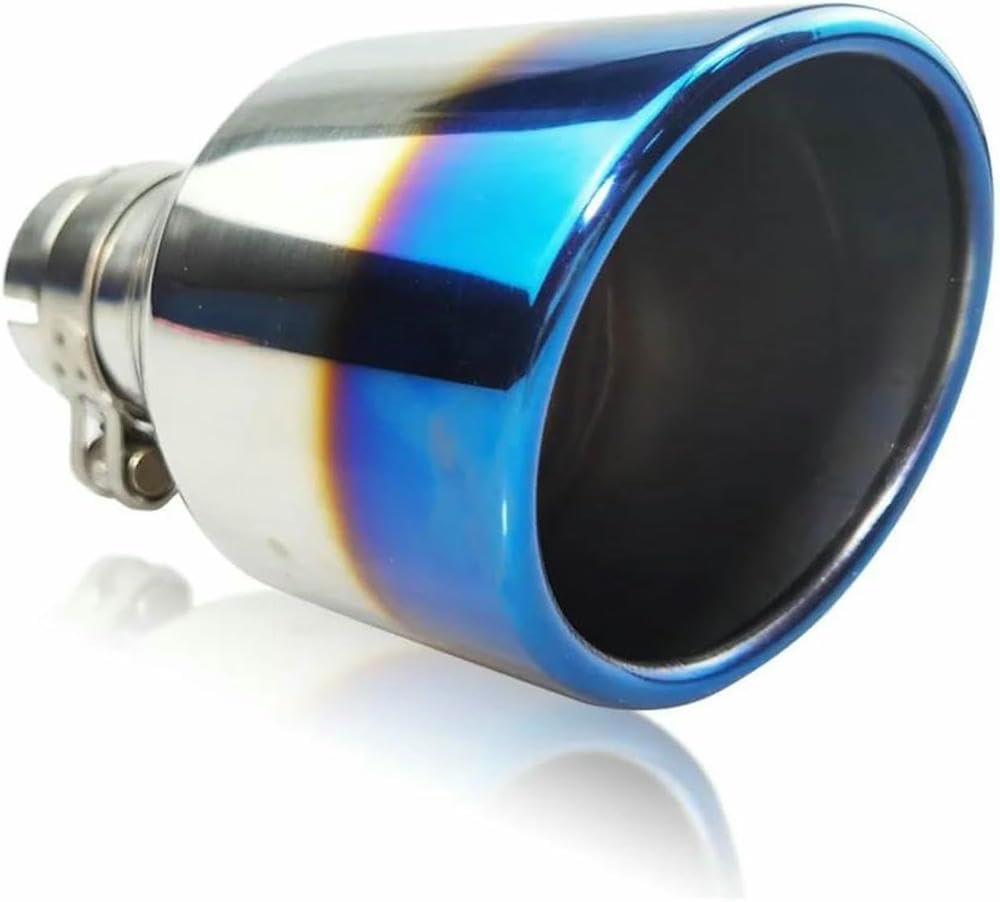 QCxMpC Autoauspuffrohr Edelstahl-Auspuffanlagen Schalldämpferspitzenrohre Abdeckungen Gerollte Universal-Endrohre 51 mm 101 mm Auspuffendrohr QCxMpC Autoauspuffrohr Edelstahl-Auspuffanlagen Schalldämpferspitzenrohre Abdeckungen Gerollte Universal-Endrohre 51 mm 101 mm Auspuffendrohr von QCxMpC