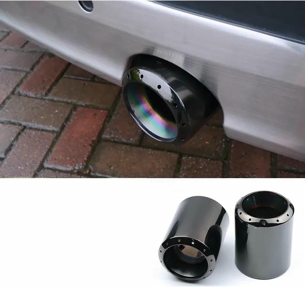 QCxMpC Endrohr, 2-teiliges Set, Auto-Auspuffrohr, Endrohr für Evoque, für Jaguar F-Pace, Zubehör, Schalldämpfer, Auto-Endrohr, Auspuffspitze QCxMpC Endrohr, 2-teiliges Set, Auto-Auspuffrohr, Endrohr für Evoque, für Jaguar F-Pace, Zubehör, Schalldämpfer, Auto-Endrohr, Auspuffspitze von QCxMpC