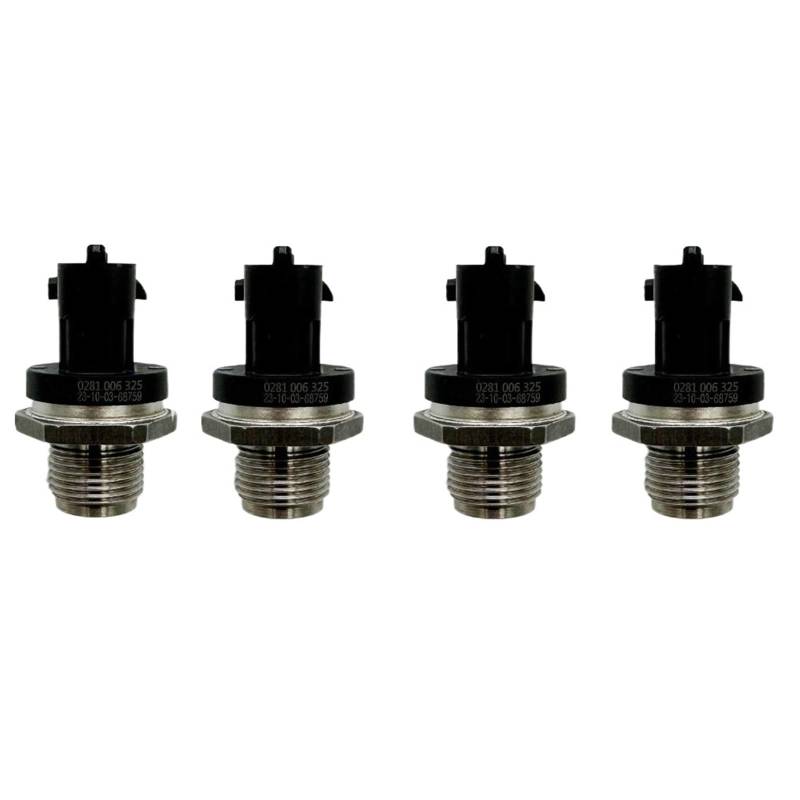 1/3/4PCS 0281006325 Kraftstoffverteilerrohr-drucksensor 0281006327 /Fit for F-iat I-veco D-odge R-AM VW 0281002851(4PCS) von QDEIDEDT
