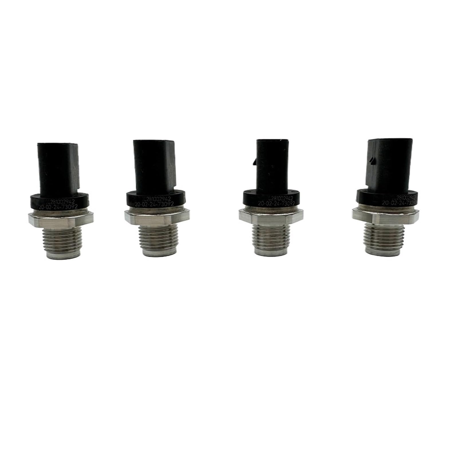 1/4 STÜCKE 0281002942 Kraftstoffverteilerrohr-drucksensor/Fit for Mercedes Benz Sprinter 2T 3 T 4T Vito Actros Antos Arocs Citaro W202 0281002700(4PCS) von QDEIDEDT