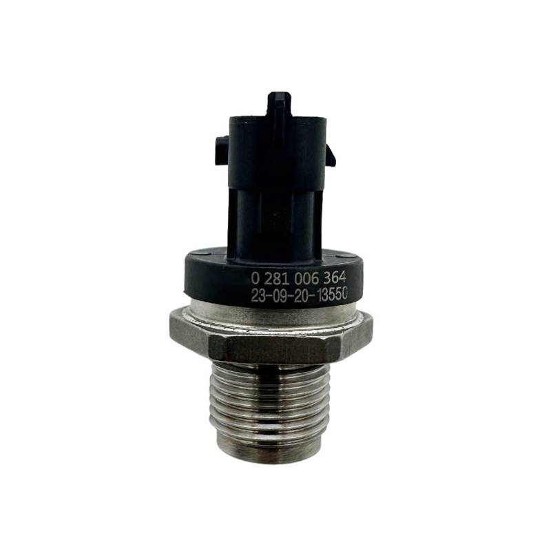 1/4 STÜCKE 0281006364 Kraftstoffverteilerrohr-drucksensor 504152959 0281002706 /Fit for Cummins Renault Iveco Volvo Motor Hohe Qualität(4PCS) von QDEIDEDT