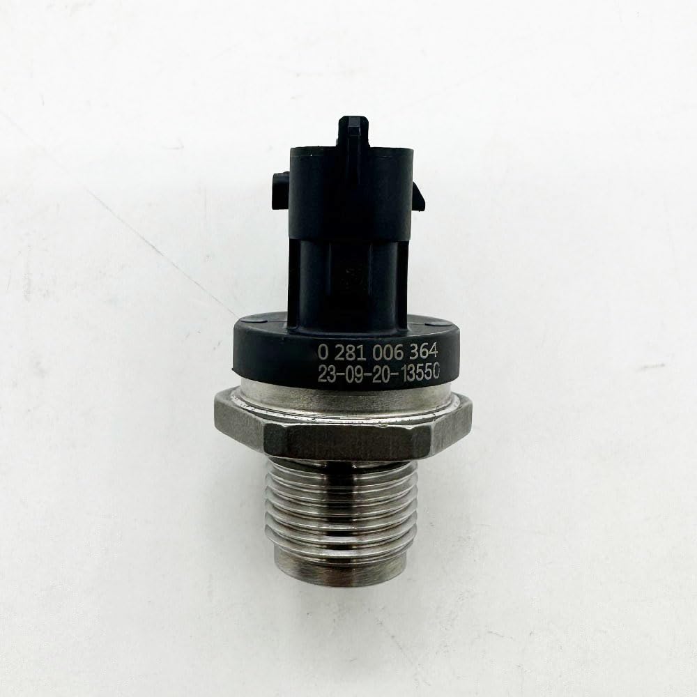 1/4 STÜCKE 0281006364 Kraftstoffverteilerrohr-drucksensor Mit Box 504152959 0281002706 /Fit for Cummins Renault Iveco Volvo Motor Hohe Qualität(4PCS) von QDEIDEDT