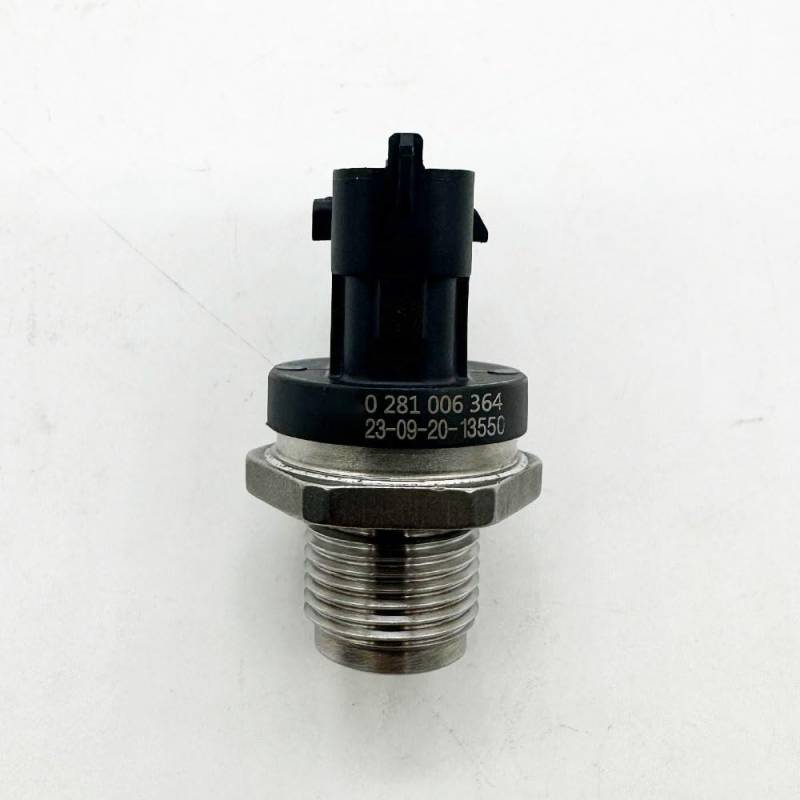 1/4 STÜCKE 0281006364 Kraftstoffverteilerrohr-drucksensor Mit Box 504152959 0281002706 /Fit for Cummins Renault Iveco Volvo Motor Hohe Qualität(4PCS) von QDEIDEDT