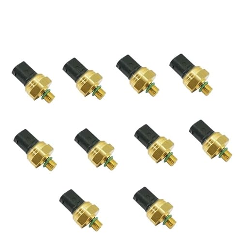 10 Teile/los 8W839F972AA Kraftstoffverteilerrohr-drucksensor Sender/Fit for Ford Edge 2,0 L Turbo-ecoboost Volvo Land Rover 8W83-9F972-AA von QDEIDEDT