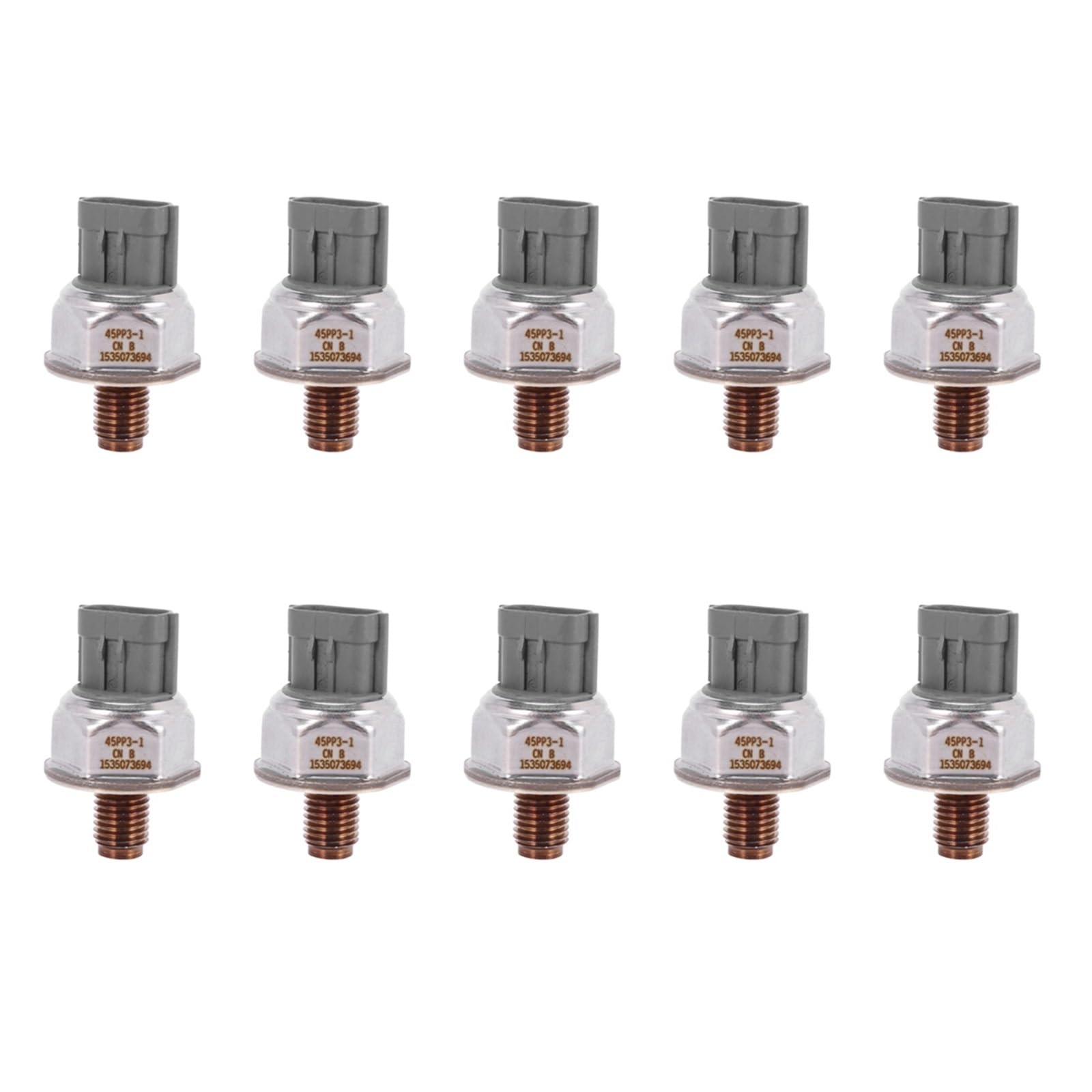 10X Common Rail Kraftstoffdrucksensor 45PP3-1 1465A034A 8C1Q9D280AA /Fit for Nissan Navara D40 Pathfinder 2,5 10X Common Rail Kraftstoffdrucksensor 45PP3-1 1465A034A 8C1Q9D280AA /Fit for Nissan Navara D40 Pathfinder 2,5 von QDEIDEDT