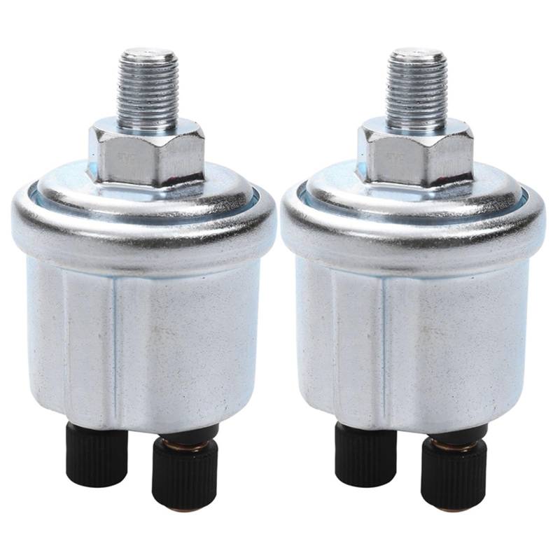 2X Vdo Öldrucksensor 0 bis 10 Bars 1/8 Npt Generatorteil 10Mm Crew Plug Alarm Öldrucksensorstecker von QDEIDEDT