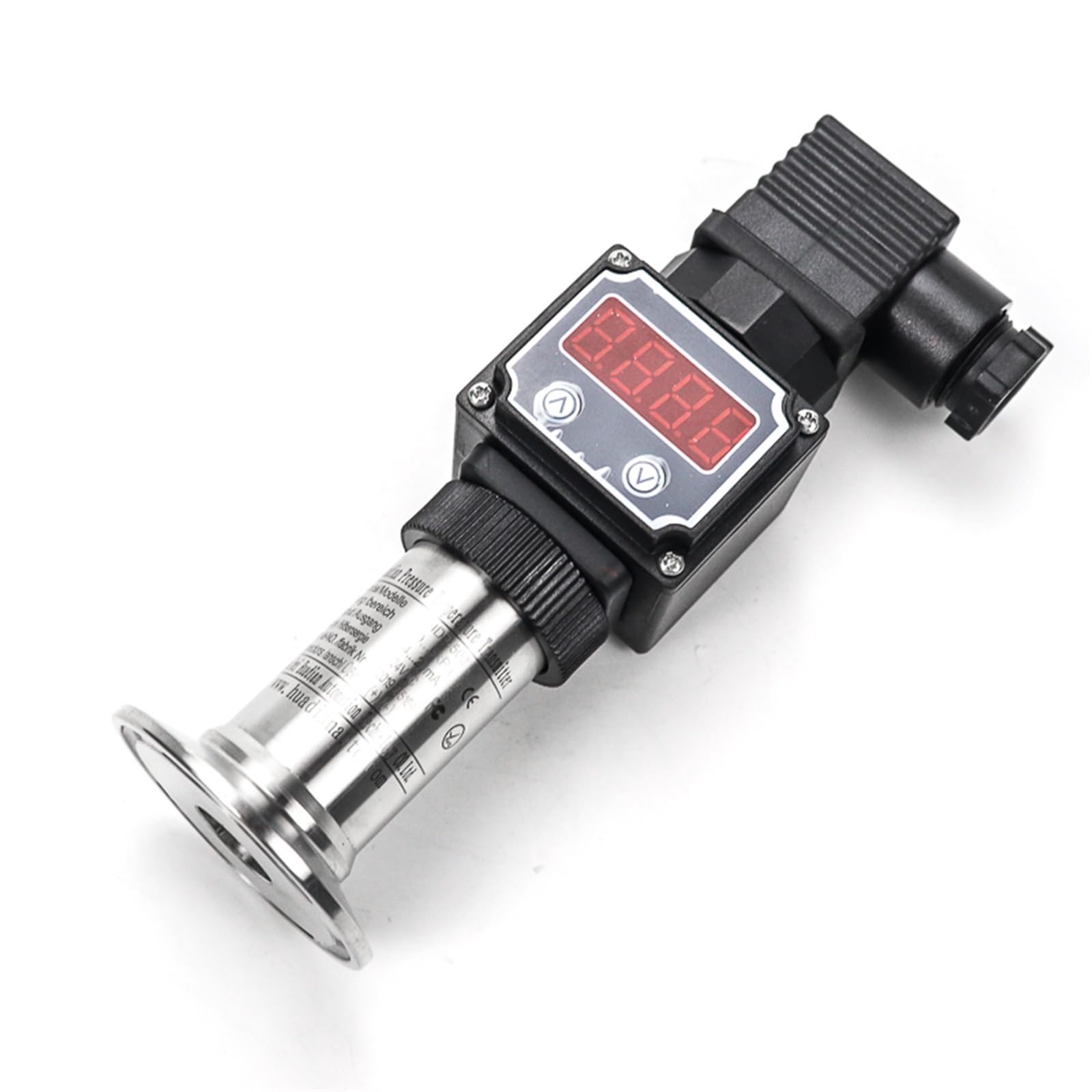 4-20MA Lebensmittel- und Medizin-Flachfilm-Drucksensor Hochtemperatur-Sanitärtyp-Flachmembran-Füllstandssensor(RS485 No display,-0.1-0.1Mpa) von QDEIDEDT