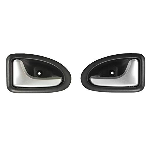 Auto-Innenraum-Türgriff 1 Paar Links/rechts, schwarzer Chrom-Innentürgriff mit Kabeltyp, passend for Renault, passend for Clio 2000–2009, 2/3–4/5 Türen Autotürgriff Auto vorne Links Auto-Innenraum-Türgriff 1 Paar Links/rechts, schwarzer Chrom-Innentürgriff mit Kabeltyp, passend for Renault, passend for Clio 2000–2009, 2/3–4/5 Türen Autotürgriff Auto vorne Links von QDEIDEDT