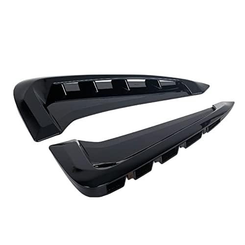 Auto Heckspoiler 2 STÜCKE Heckspoiler Für X5 F15 2014-2018 Auto Seitenflügel Luftstrom Kotflügel Kühlergrill Ansaugöffnung Trim ABS Kofferraumspoiler von QDouiMOO
