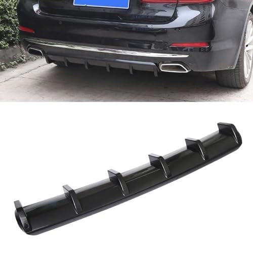 Auto Heckspoiler Auto-Heckschwellen Für Für Benz GLK 200 220 250 260 300 350 400 GLK 63 Heckspoiler Diffusor Splitter Stoßfänger Stil Hinterlippe(‎A/Glossy Black) von QDouiMOO