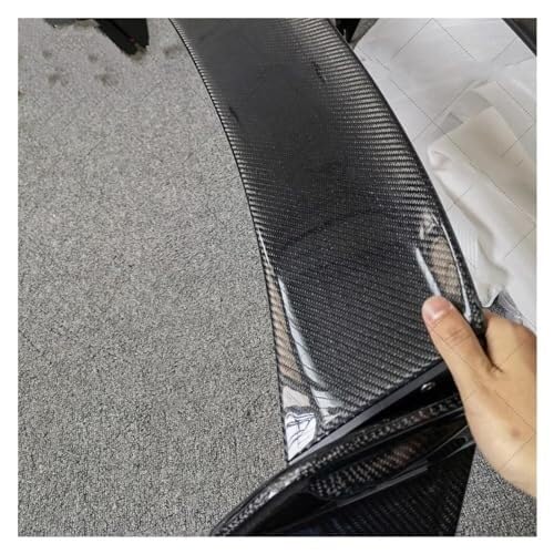 Auto Heckspoiler Autoheckflügel Für Für Mini R53 Heckspoiler Carbon Fiber Glass Dachspoiler Für GP Wing Für Mini Für Cooper/Für JCW R53 Oberlippe(Wing Part Carbon) von QDouiMOO
