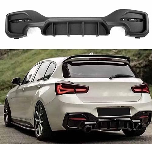 Auto Heckspoiler Für 1er F20 2015-2020 Heckstoßstange Diffusor Lip Spoiler Untere Heckspoiler Flügel Chassis Splitter Schutzschutz ABS Zubehör Auto Heckspoiler Für 1er F20 2015-2020 Heckstoßstange Diffusor Lip Spoiler Untere Heckspoiler Flügel Chassis Splitter Schutzschutz ABS Zubehör von QDouiMOO