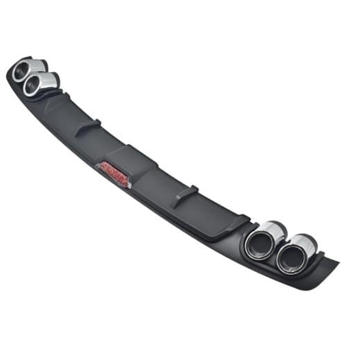 Auto Heckspoiler Für 308 2016-2019 Auto Heckstoßstange Lip Diffusor Heckspoiler Lippe Schutz Splitter Dekoration Set Zubehör(C1-Black) von QDouiMOO