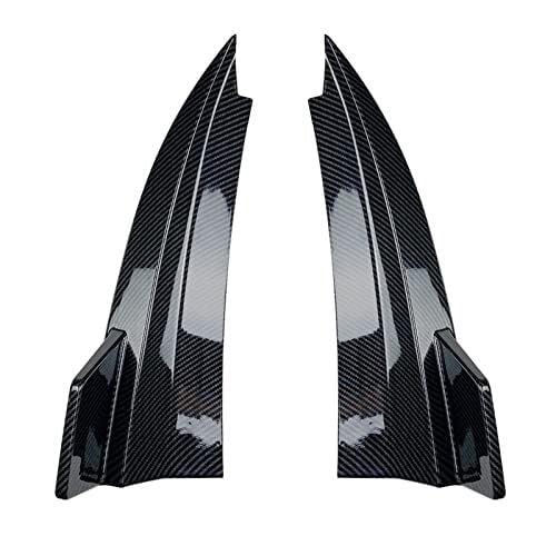 Auto Heckspoiler Für Benz C-Klasse Coupe Auto Spoiler C205 C200 C250 C260 C300 C43 C63 Für Amg Zubehör 2015-2021 Hinten Stoßstange Diffusor Seite Splitter Heckspoiler(Carbon Look) von QDouiMOO