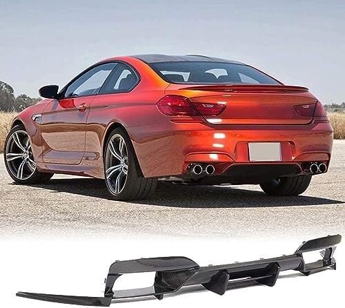 Auto Heckspoiler Für F06 F12 F13 M6 2013-2019 Auto Heckstoßstangendiffusor ABS Stoßstange Hinten Unterlippe Spoiler Chassis Schutz Diffusor Körper von QDouiMOO