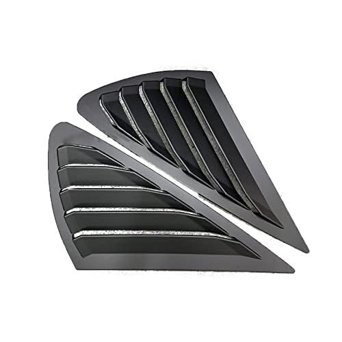 Auto Heckspoiler Für Ford Für Focus MK2 2005-2013 Auto Heckflügel Fließheck Auto Heckscheibe Jalousien Seitendüse Lamellen Entlüftungsspoiler(3) von QDouiMOO