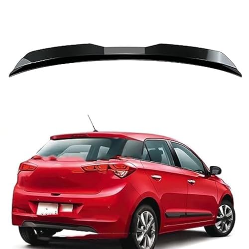 Auto Heckspoiler Für Hyundai I30 I20 2008-2021 Auto Heckspoiler Auto Styling Zubehör Glänzend Schwarz(Glossy Black) von QDouiMOO