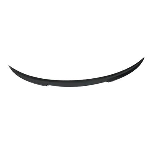 Auto Heckspoiler Für Tesla Model Y Tail Spoile 2017-2023 Carbon Fiber Pattern Trunk Lid Spoiler Wing Installation Autozubehör(Bright Black) von QDouiMOO