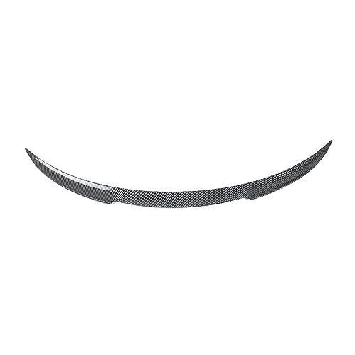 Auto Heckspoiler Für Tesla Model Y Tail Spoile 2017-2023 Carbon Fiber Pattern Trunk Lid Spoiler Wing Installation Autozubehör(Bright Cf Pattern) von QDouiMOO