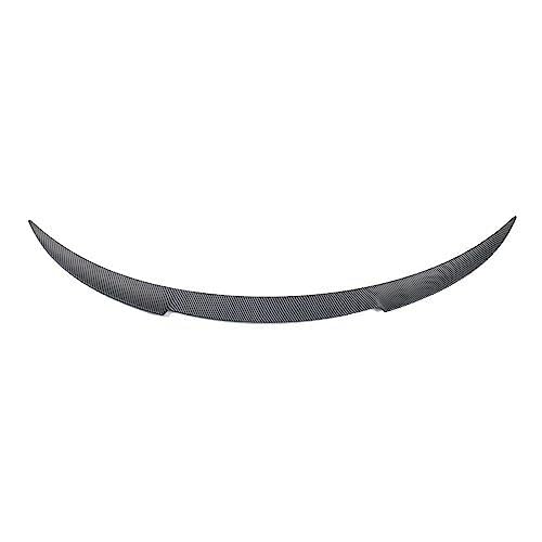 Auto Heckspoiler Für Tesla Model Y Tail Spoile 2017-2023 Carbon Fiber Pattern Trunk Lid Spoiler Wing Installation Autozubehör(Matte Cf Pattern) von QDouiMOO