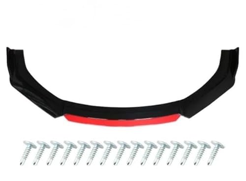Auto Heckspoiler Für VW Für Golf 5 R32 MK5 2005-2009 Auto Heckstoßstangendiffusor Spoilerlippe Kofferraum Unterer Splitter Canards Trim Diffusor Canard Protector(Red) von QDouiMOO