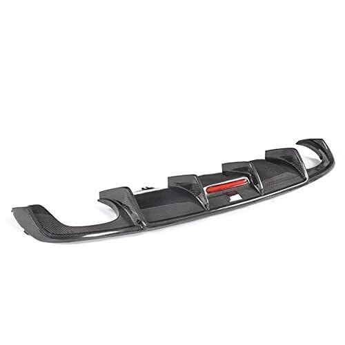 Auto Heckspoiler Heckdiffusor Für A4 B9 Sline S4 Limousine 2017–2019, Auto-Heckdiffusor, Lippe, Carbon-Faser, Heckdiffusor(for A4 Sline) von QDouiMOO