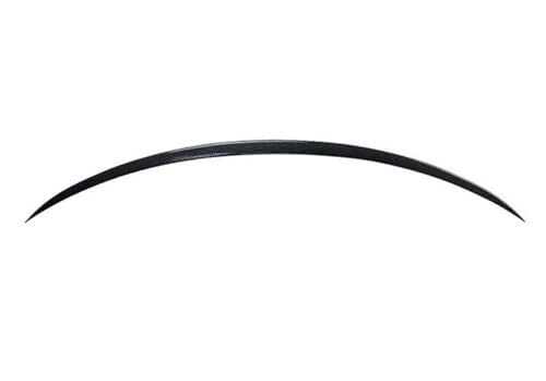 Auto Heckspoiler Heckspoilerflügel Für Benz C-Klasse W206 C200 C260 C300 C43 C63 Für AMG 2022 2023 Hecktuning Top Trunk Lip Spoiler Wing Dach Auto Heckspoiler(Carbon Look) von QDouiMOO