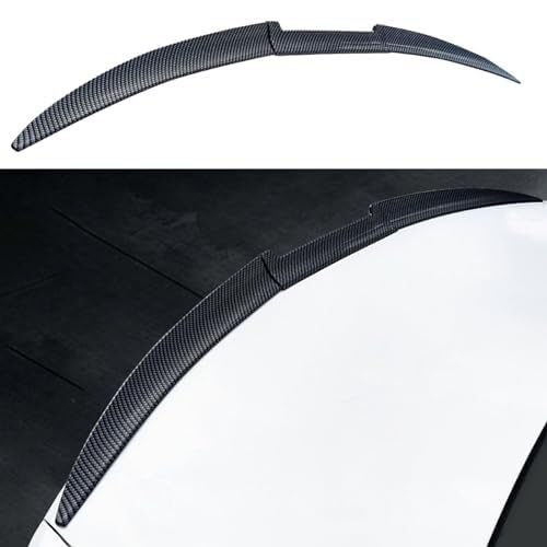 Auto Heckspoiler Heckspoilerlippe Für VW Für Passat B5 2001-2007 2008 2009 Limousinenspoiler Autospoiler Hecksplitter Außenzubehör(B Carbon Fiber) von QDouiMOO