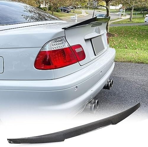 Auto Heckspoiler Kofferraumspoiler Für 3er E46 Coupé 2-Tür 1999-2006 Auto Heckspoiler Blade Splitter Auto Heckkofferraumspoiler Lippe Auto Heckspoiler Kofferraumspoiler Für 3er E46 Coupé 2-Tür 1999-2006 Auto Heckspoiler Blade Splitter Auto Heckkofferraumspoiler Lippe von QDouiMOO