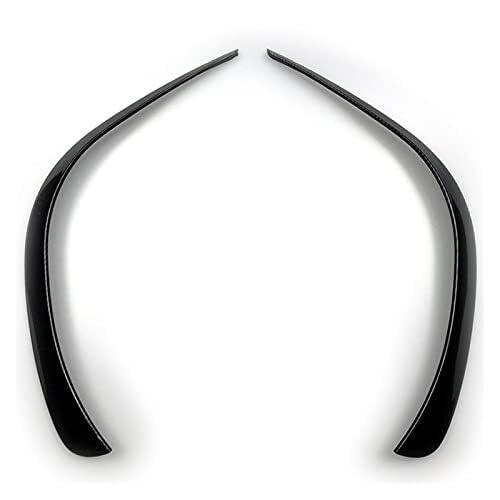 Auto Heckspoiler Spoiler Vorne Stoßstange Hinten Für Benz GLE V167 W167 GLE450 350 Spoiler Splitter Seite Canard Fin Air Vent Lufteinlass Nebelscheinwerfer Trim(Front(Carbon)) von QDouiMOO