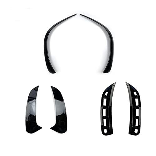 Auto Heckspoiler Spoiler Vorne Stoßstange Hinten Für Benz GLE V167 W167 GLE450 350 Spoiler Splitter Seite Canard Fin Air Vent Lufteinlass Nebelscheinwerfer Trim(Rear(Carbon)) von QDouiMOO