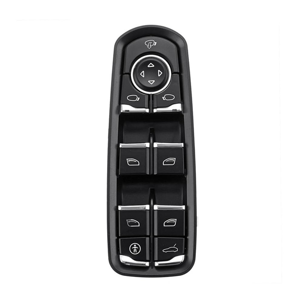 Autofahrer Power Master Fensterheberschalter Regler Heberknopf Für Für Panamera Für Cayenne Vorne Links Rechts Autofenster Knopfschalter(with Child Lock) von QDouiMOO