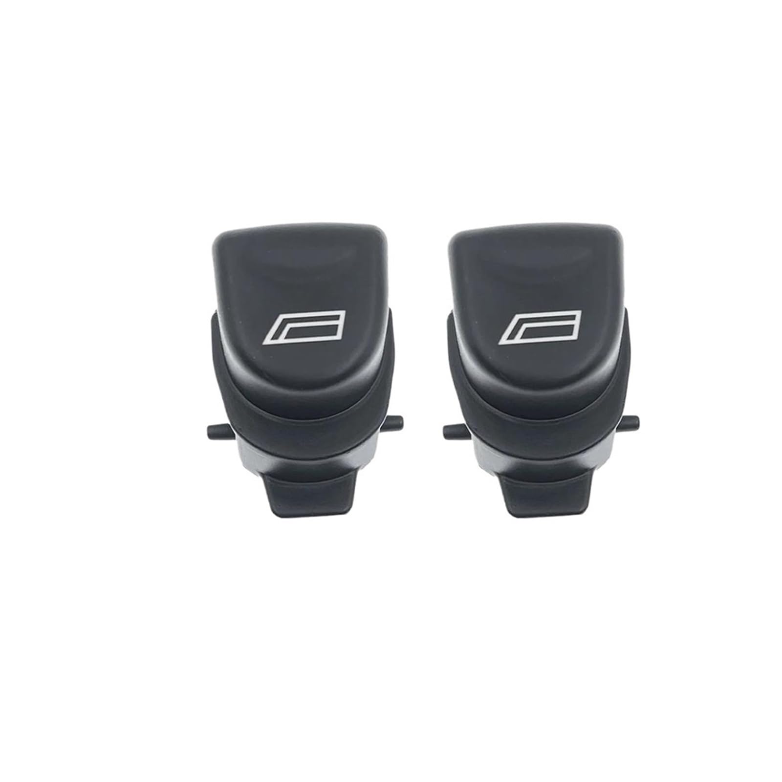 Fensterheber-Taste für 147 GT Autofensterschalter-Tastenkappenabdeckung Autofenster Knopfschalter(2Pcs) von QDouiMOO
